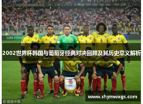 2002世界杯韩国与葡萄牙经典对决回顾及其历史意义解析 2002世界杯韩国与葡萄牙经典对决回顾及其历史意义解析